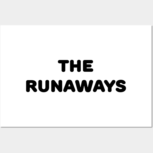 THE RUNAWAYS Wall Art by TheCosmicTradingPost